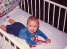 im Kinderbett 1979